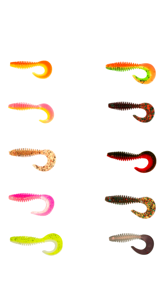 Caretta Curly 5 Cm Silikon Yem