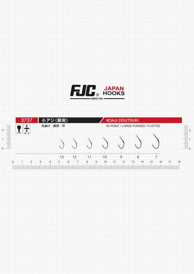 FJC Koaji Doutsuki 3737 Black Nikel Olta İğnesi