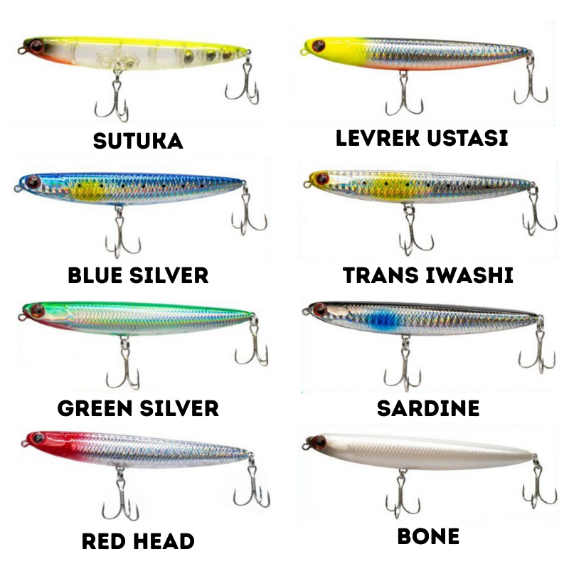 Fish Master Kamikaze 11 cm 14 gr Su Üstü Maket Balık