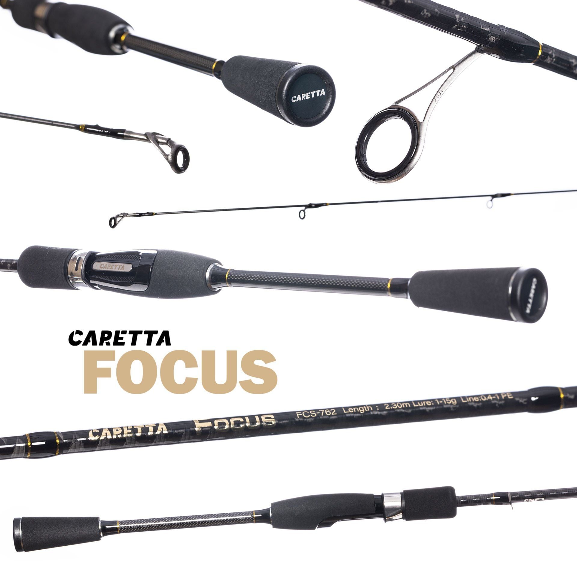 Carettaa Focus 2.30 cm 1-15gr LRF Kamışı