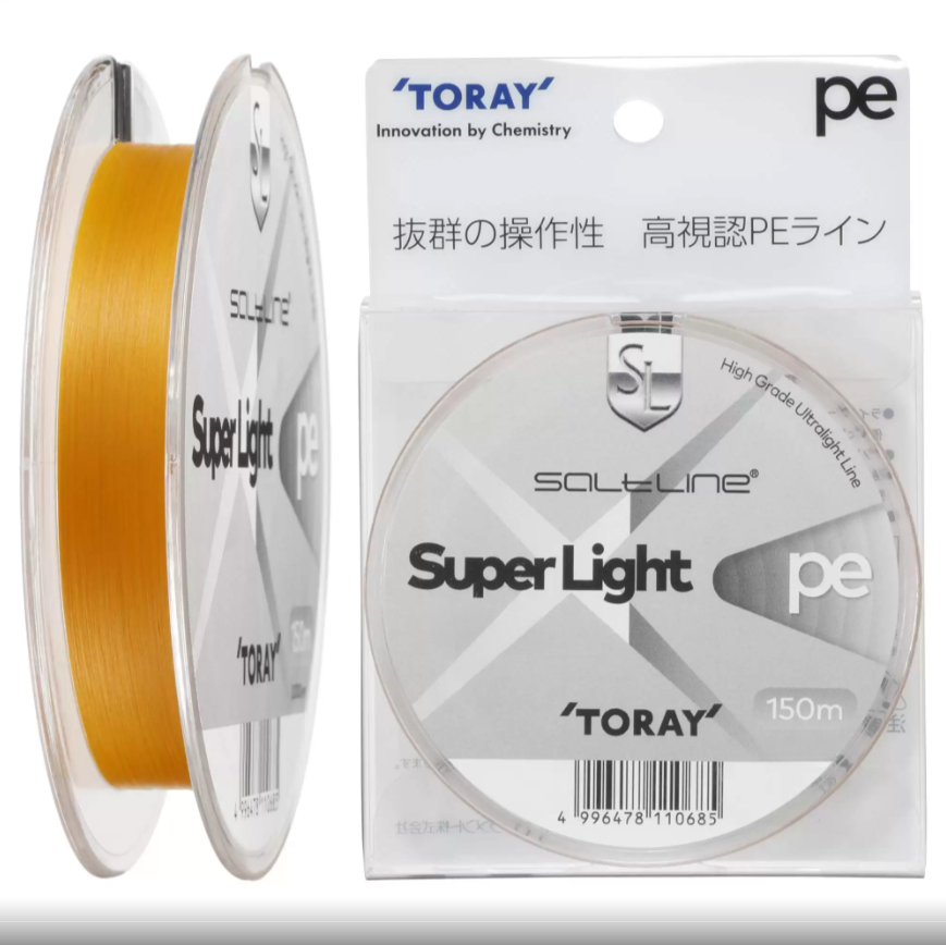 Toray SALTLINE SUPER LIGHT PE 150m 0.4pe (F72N)