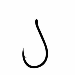 Fudo 6501 Ringed Chinu X Delikli Black Nikel İğne