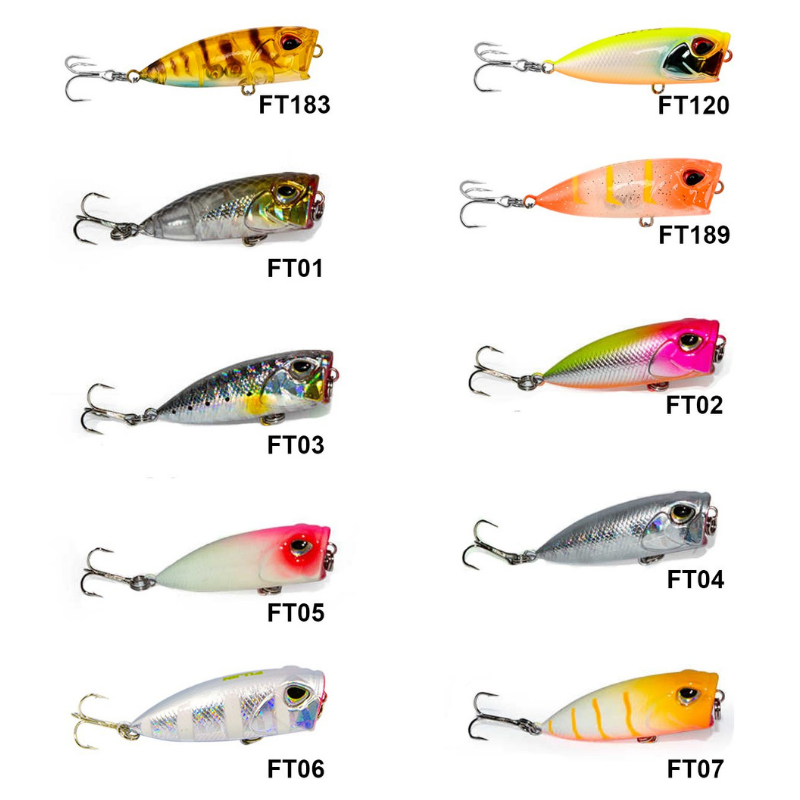 Fujin Tiny Popper 4 cm 3 gr Mini LRF Popper