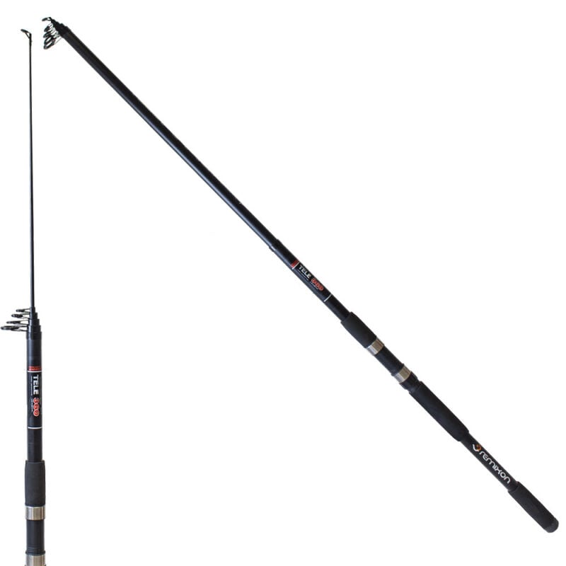 Remixon Apache 3.60m 250gr Matt Black Teleskobik Kamış