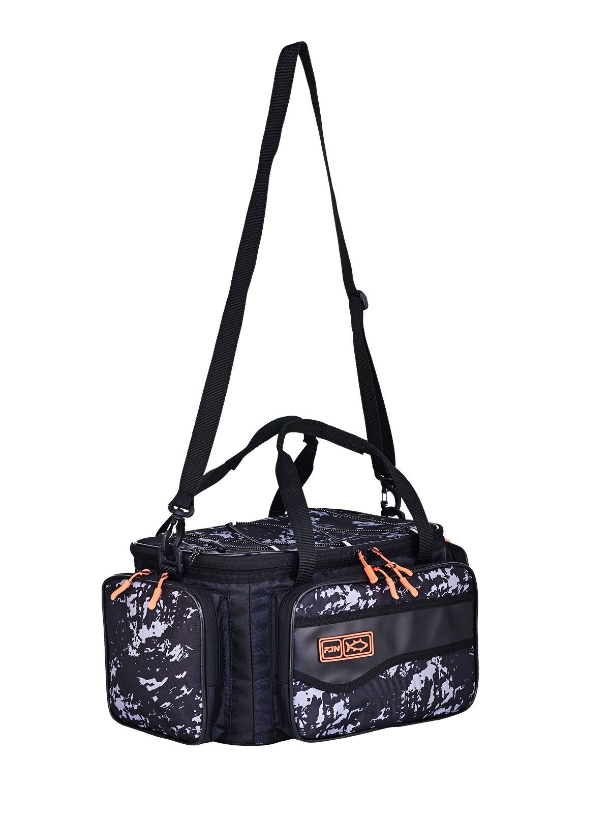 Fujin Black Camo Helper Bag - Balıkçı Çantası