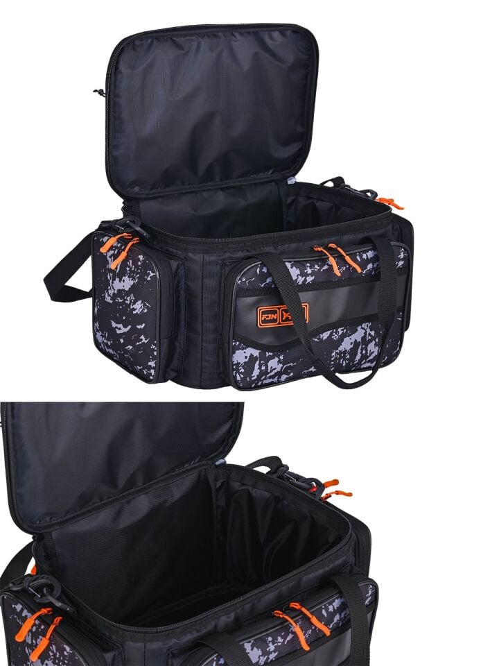 Fujin Black Camo Helper Bag - Balıkçı Çantası