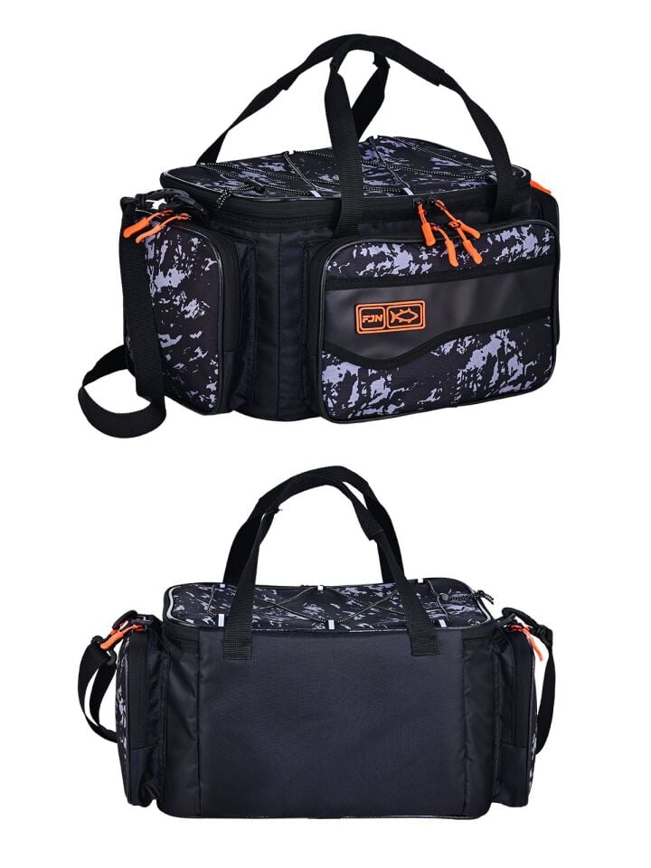 Fujin Black Camo Helper Bag - Balıkçı Çantası