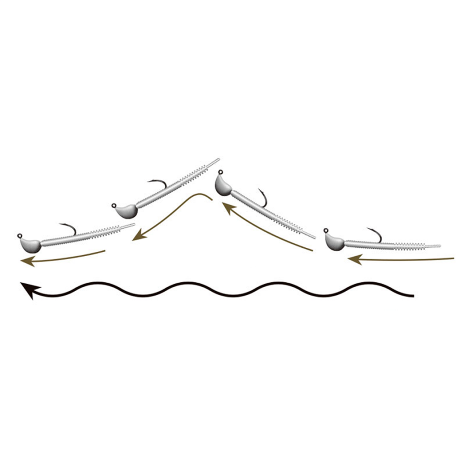 Junglegym J301 Carousel Jig Head 0.6 g (5AD)