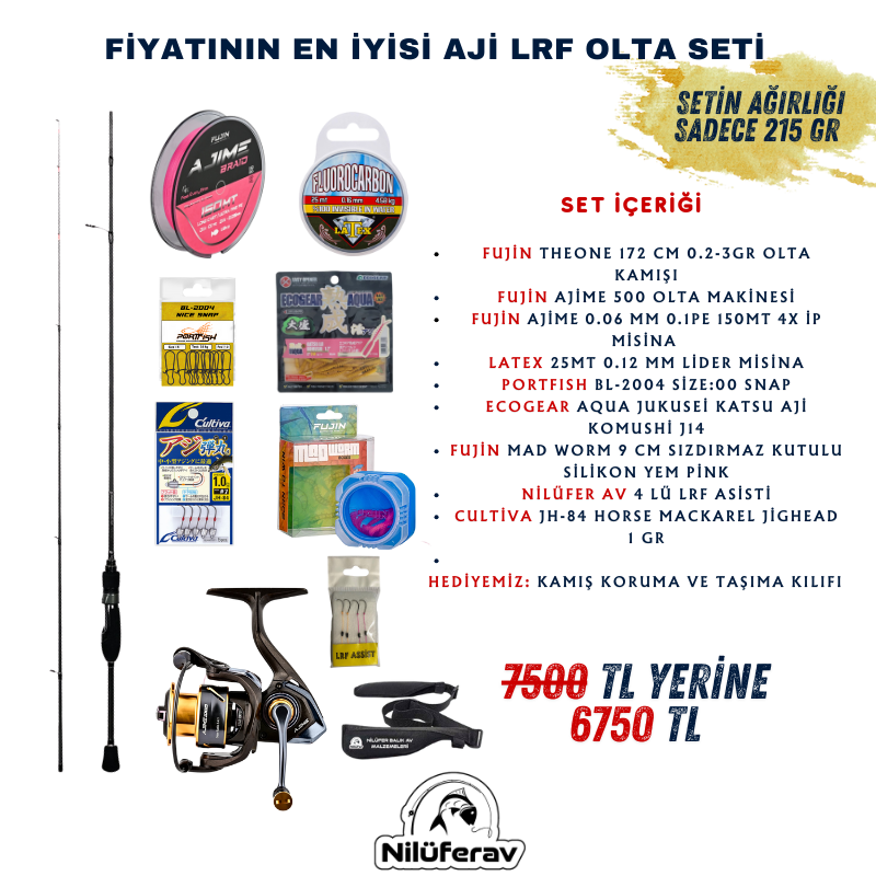 Fiyatının En İyisi Aji LRF Seti