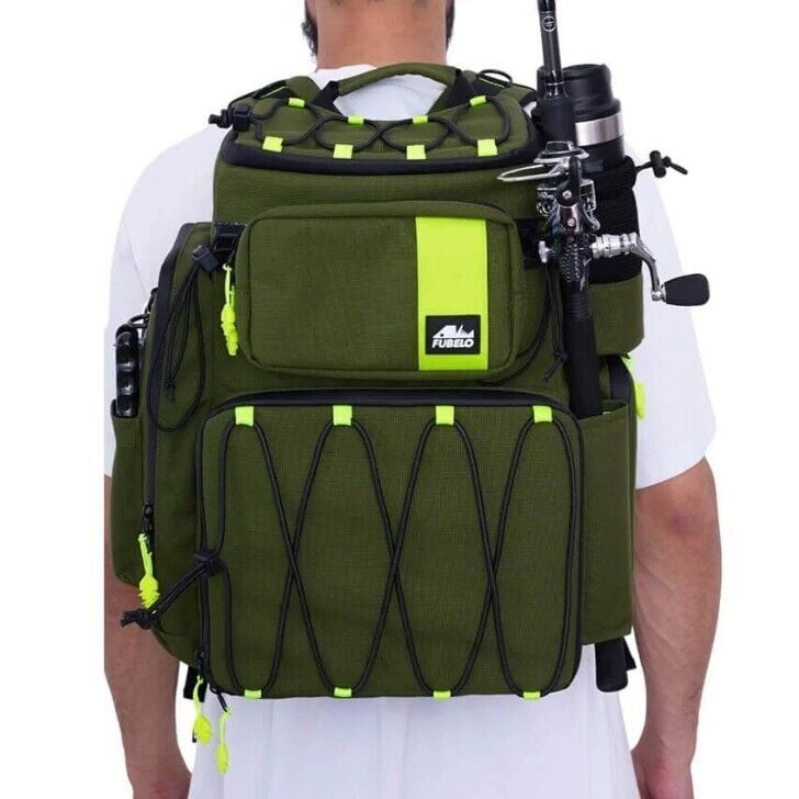 Fubelo Chap Balıkçı Çantası Yeşil