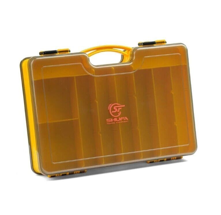Shufa El Tutamaçlı Çift Taraflı Balıkçı Kutusu - Sarı