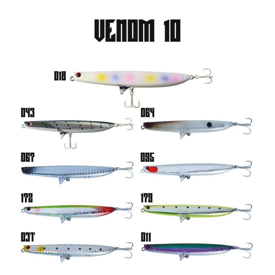 Fujin Venom 10 10.5 Gr 10 Cm Maket Balık