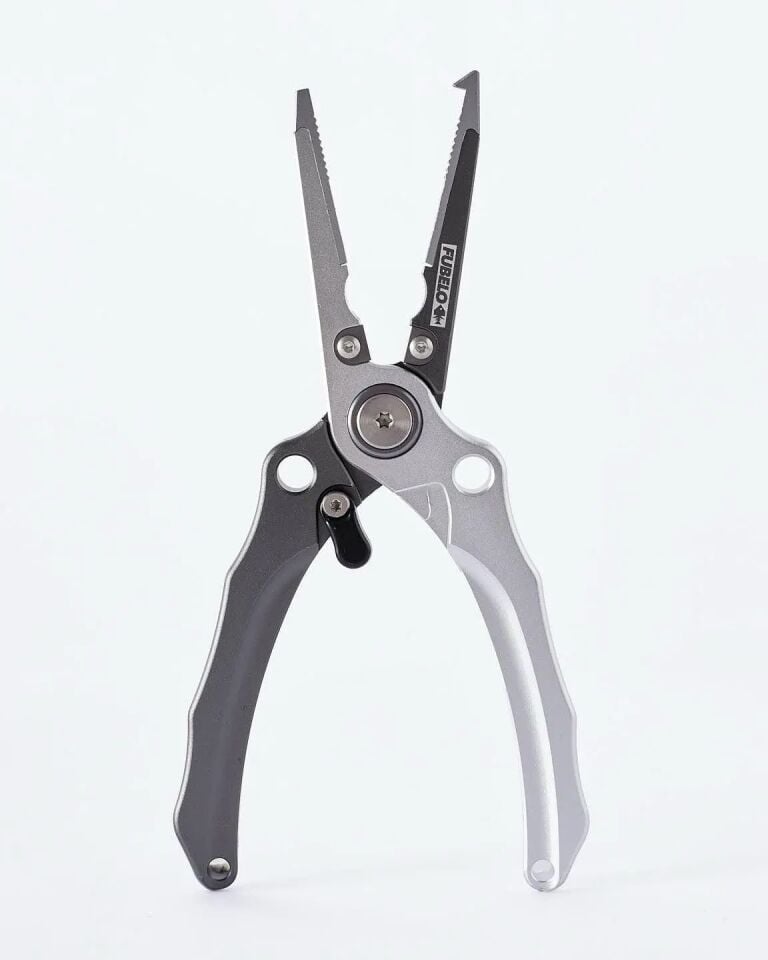 Fubelo Spling Ring Gri Balıkçı Pensesi