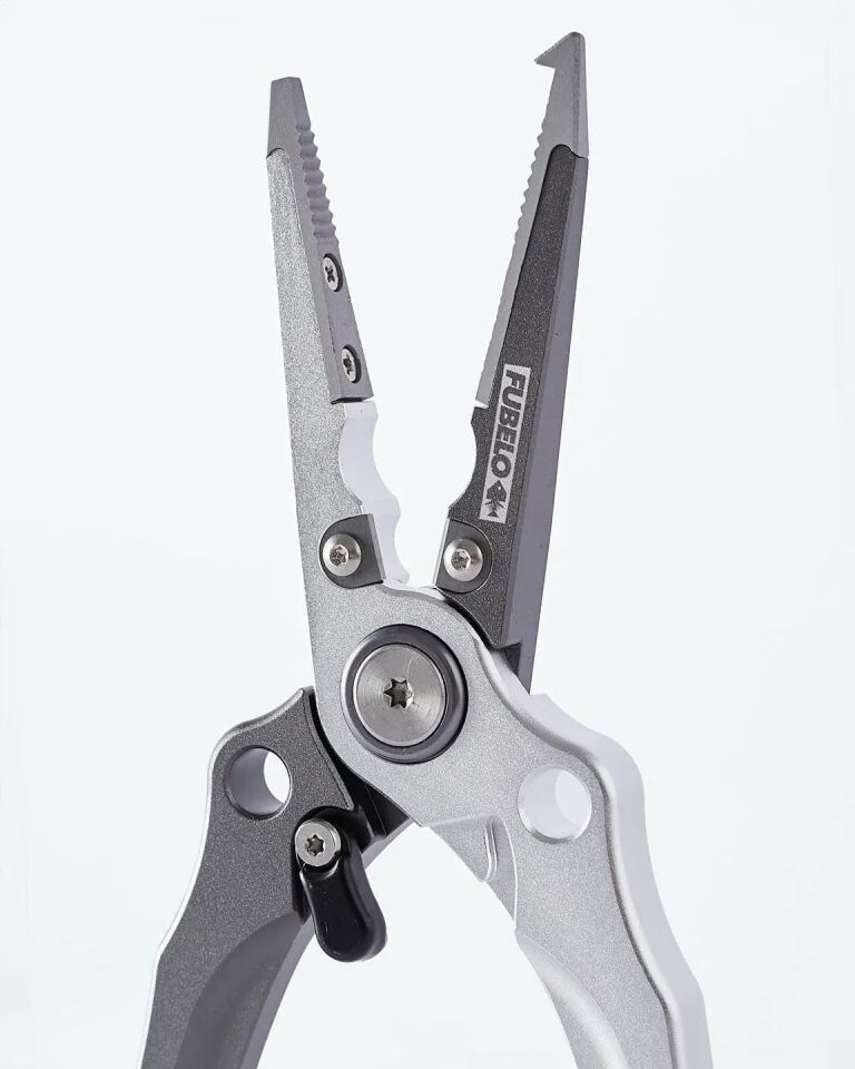 Fubelo Spling Ring Gri Balıkçı Pensesi