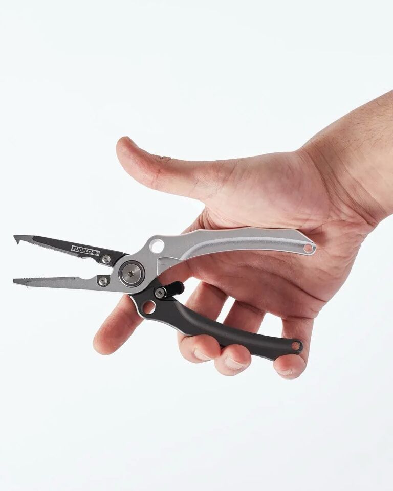 Fubelo Spling Ring Gri Balıkçı Pensesi