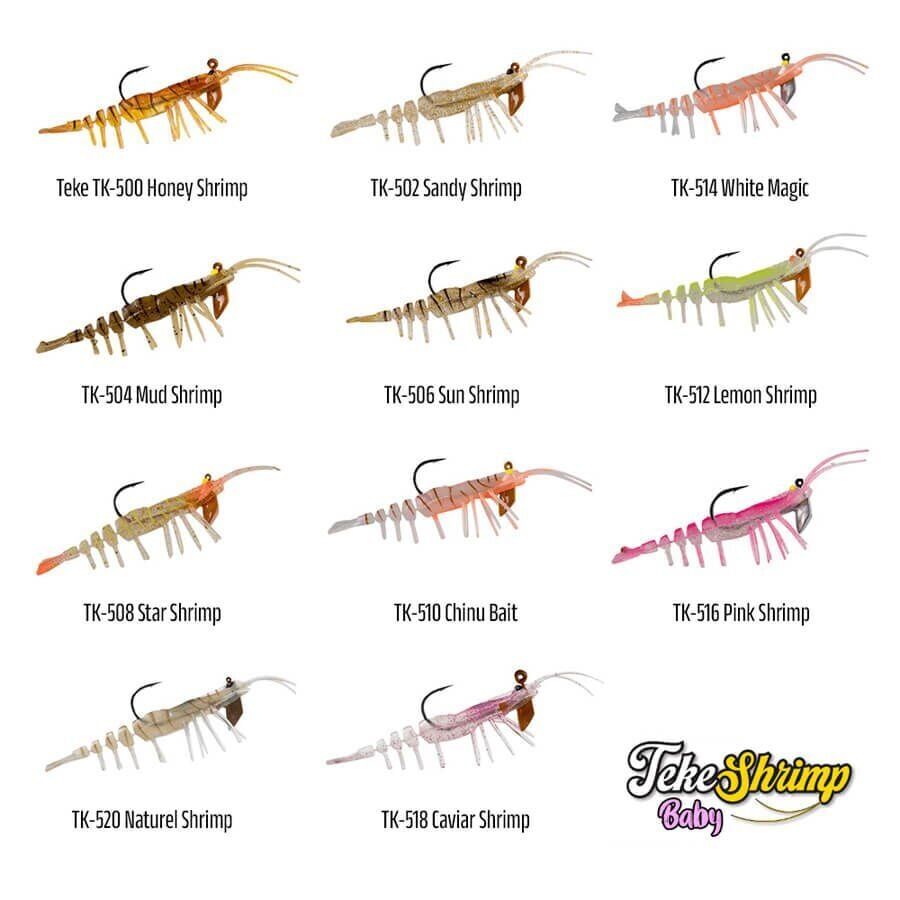 Hanfish Teke Baby Shrimp 5.5 Cm 3.8 Gr Silikon Karides