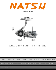 Caretta Natsu 1000 Ultra Light Carbon Olta Makinesi