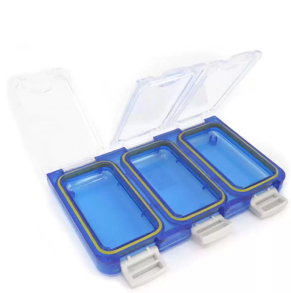 Meiho WP-3 Su Geçirmez Klips Kutusu - Mavi