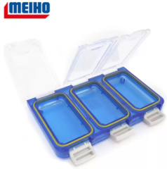 Meiho WP-3 Su Geçirmez Klips Kutusu - Mavi