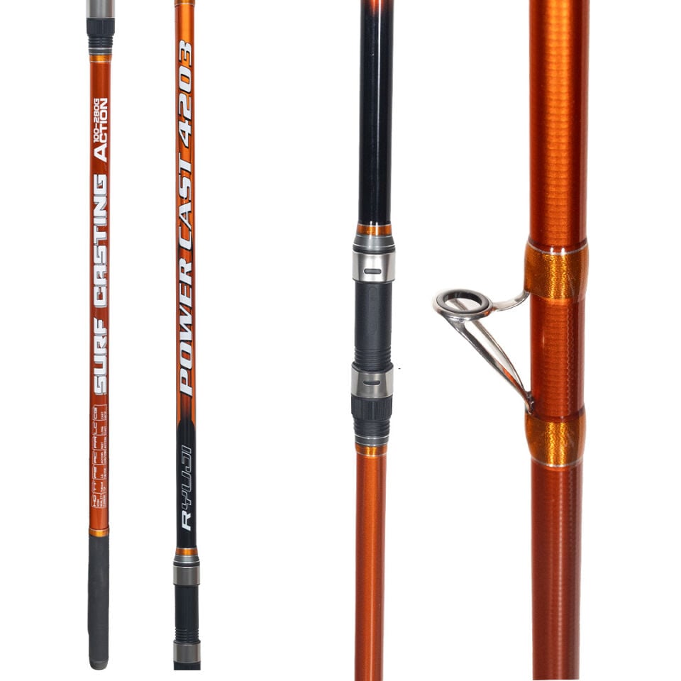 Ryuji Power Cast 420 cm 100-280 gr 3 Parça Surf Kamışı