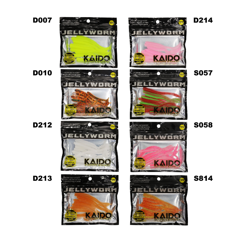 Kaido Jellyworm Jw95 Lrf Silikon