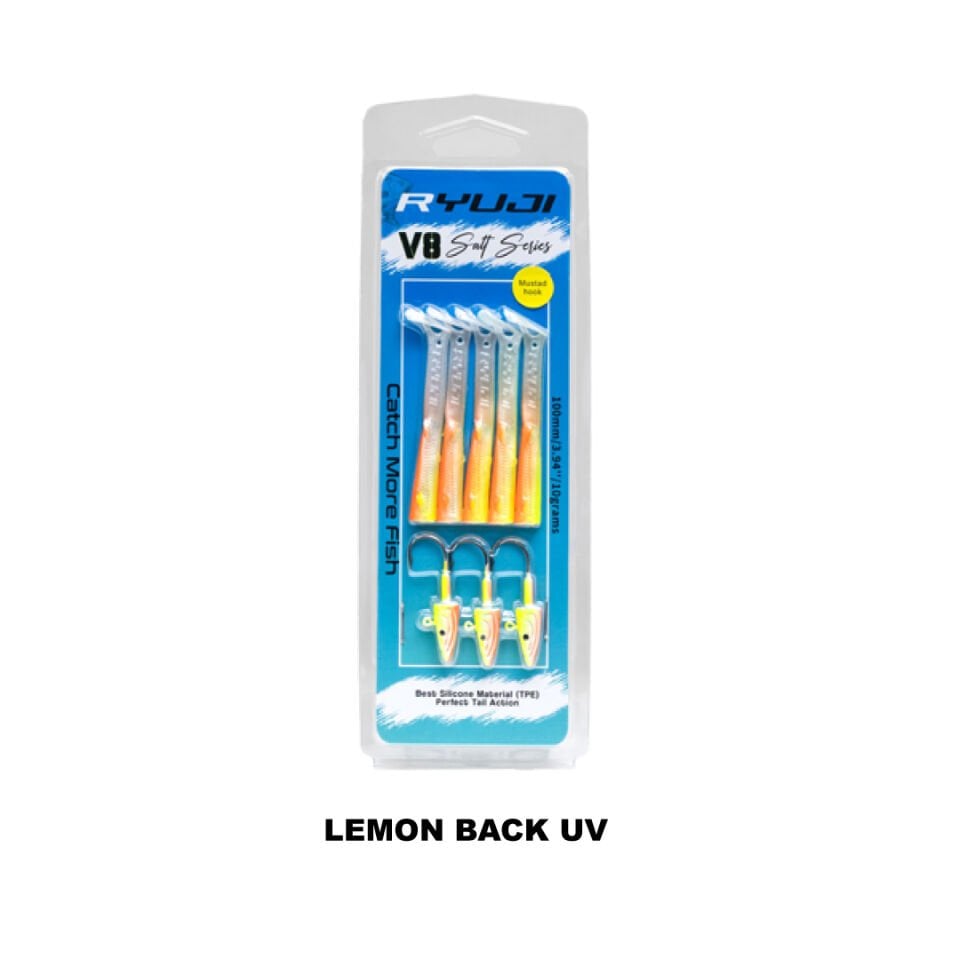 Ryuji V8 Silikon 10 cm 10 gr Silikon Yem