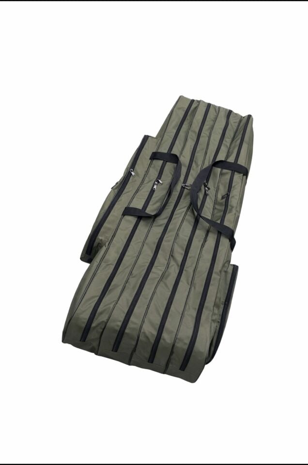 Fish Bull Pro 4 göz Yeşil Olta Kamış Çantası