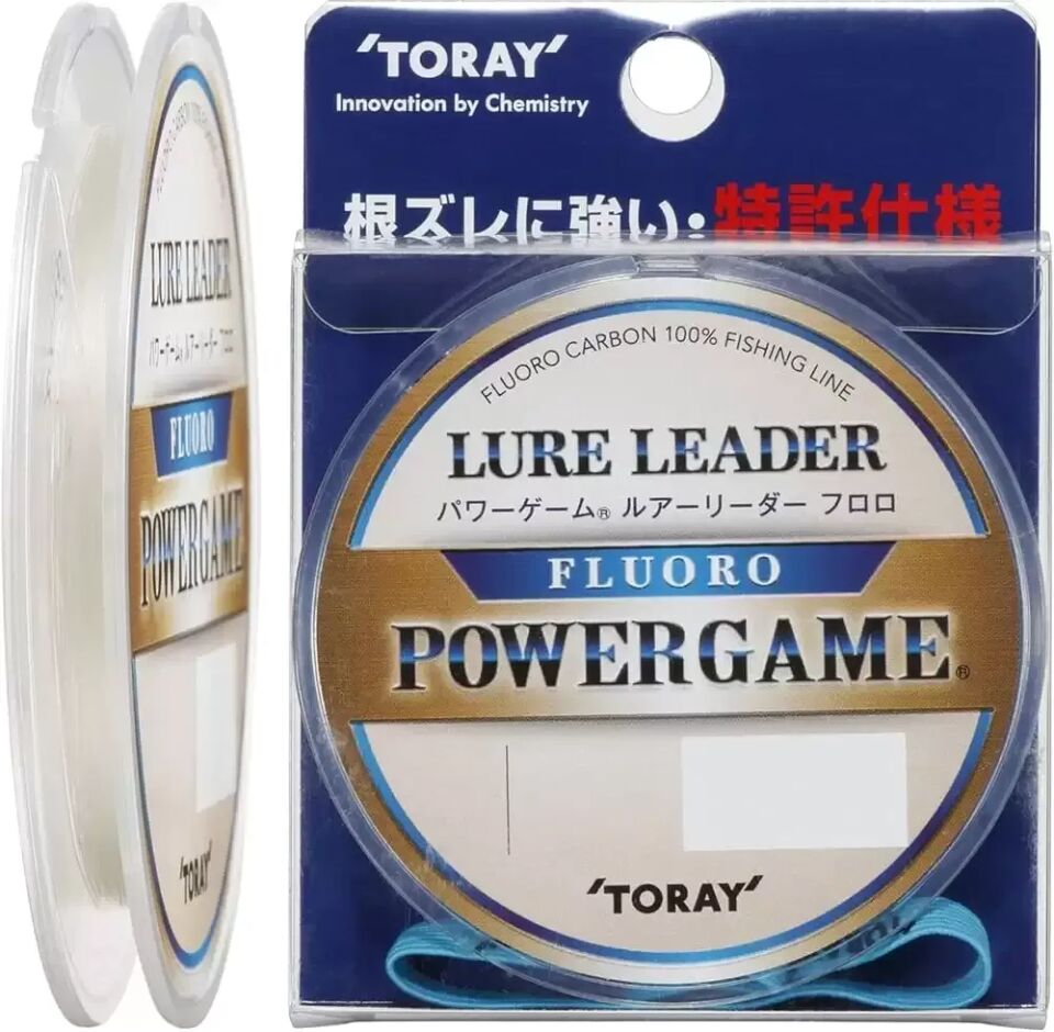 Toray Power Game Lure Leader Fluorocarbon 30m 3LB (S75G) 1.50 kg 0.128 mm