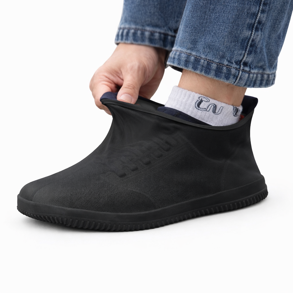 Anchor Su Geçirmez Ayakkabı Kılıfı Çorap – Kaymaz Tabanlı Yağmur ve Çamur Koruyucu Ayakkabı Üstü Çorap