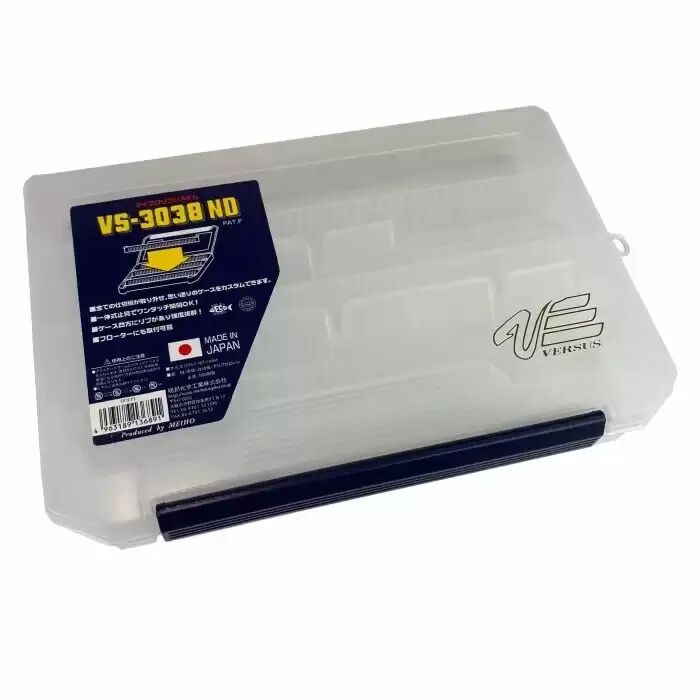 Meiho Versus VS-3038ND Bölmeli Malzeme Kutusu (WORM) - Şeffaf