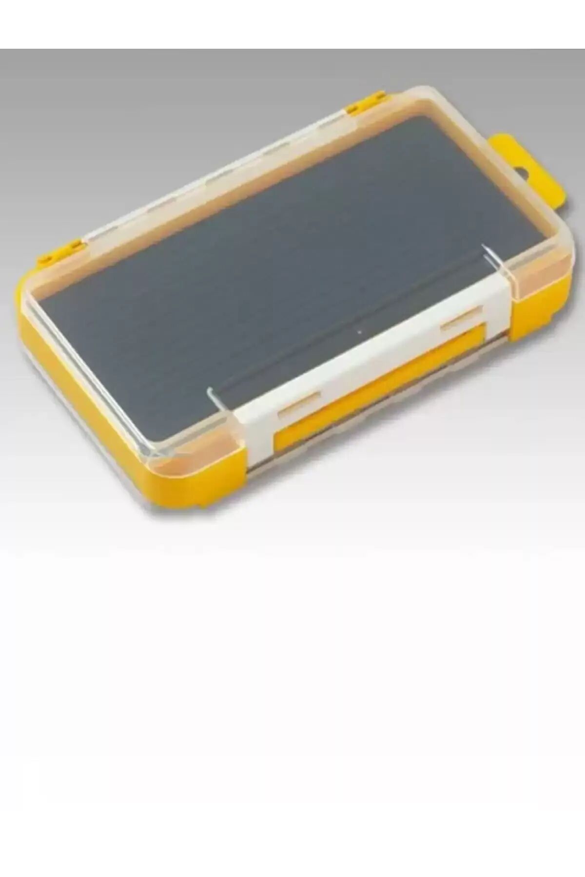 Meiho Run Gun Case 1010W-2 Çift Taraflı Evalı LRF Kutusu - Balıkçılık Malzemesi Organizer Sarı