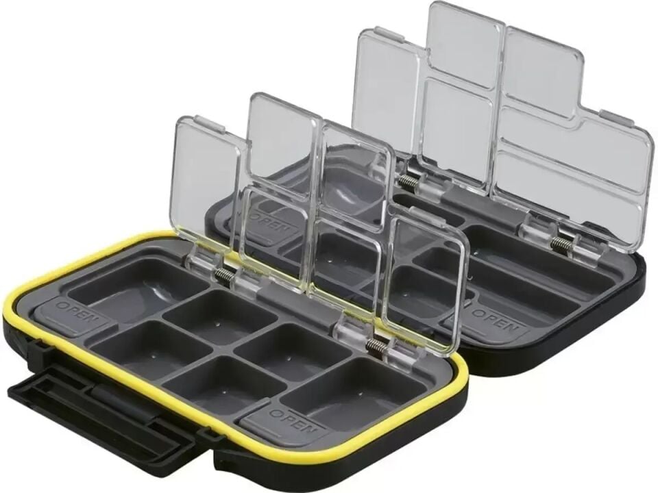 Meiho CB-440 Pro Spring Case Mıknatıslı/Bölmeli Malzeme Kutusu - Siyah