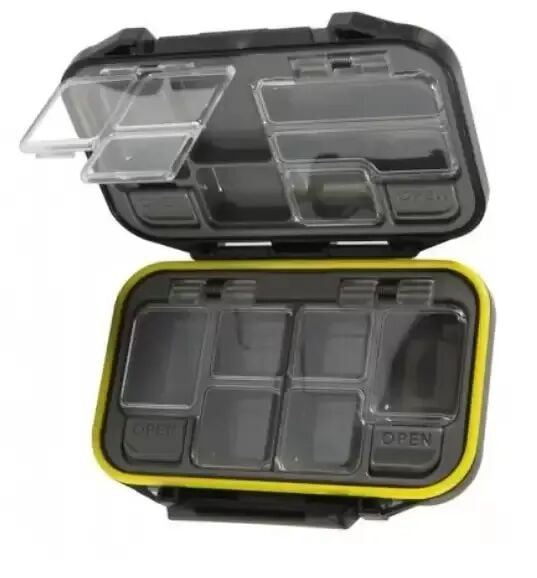 Meiho CB-440 Pro Spring Case Mıknatıslı/Bölmeli Malzeme Kutusu - Siyah
