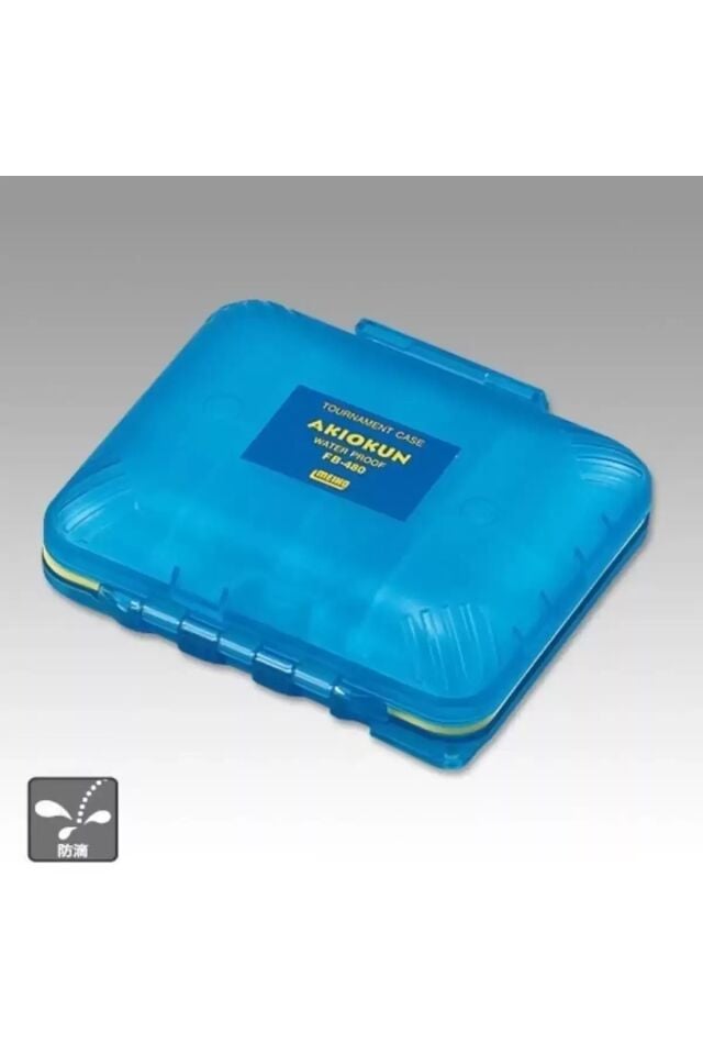Meiho FB-480 Waterproof Sızdırmaz Akiokun Klips Malzeme Kutusu Mavi