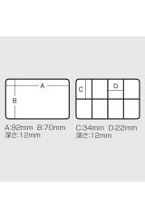 Meiho FB-480 Waterproof Sızdırmaz Akiokun Klips Malzeme Kutusu Mavi