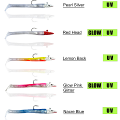 NaniwaOsakaShi V8 Jig Series 8 cm 5.5 gr Silikon Yem