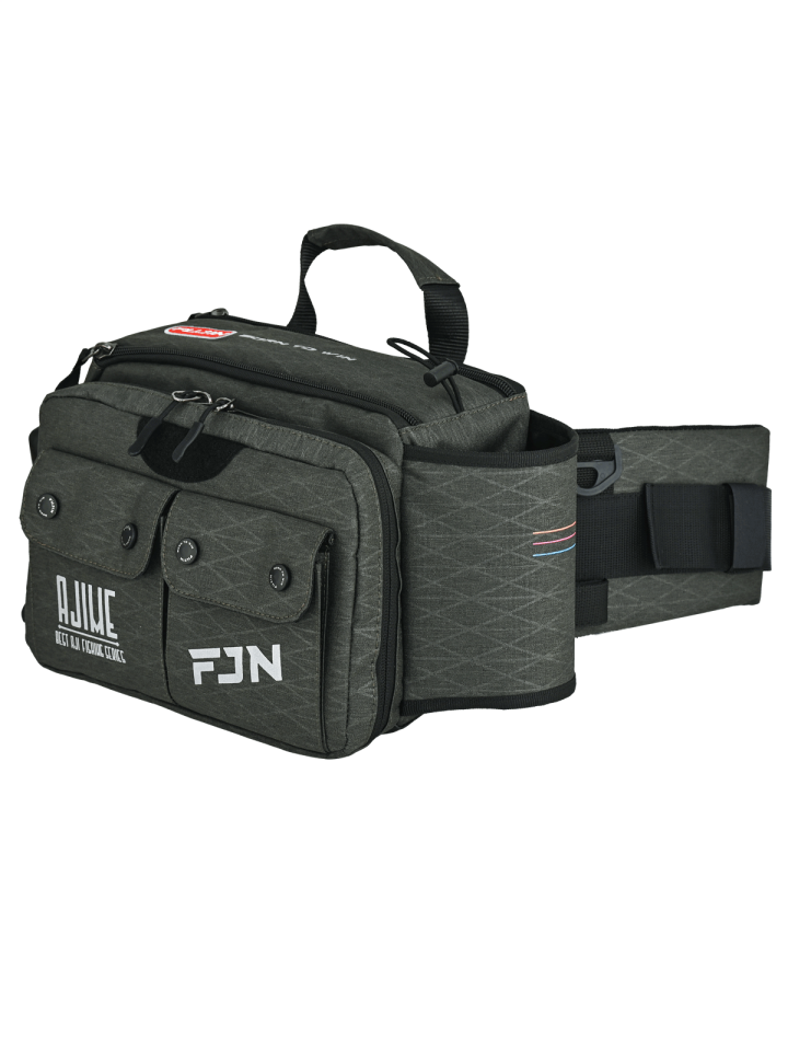Fujin Ajime Bel Çantası Khaki - Balıkçı Çantası