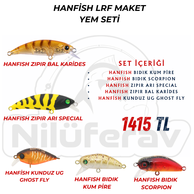 Hanfish Lrf Maket Yem Seti
