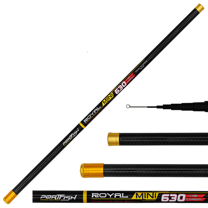 Portfish Mini Royal Carbon Göl Kamışı 450 cm 5-20 gr