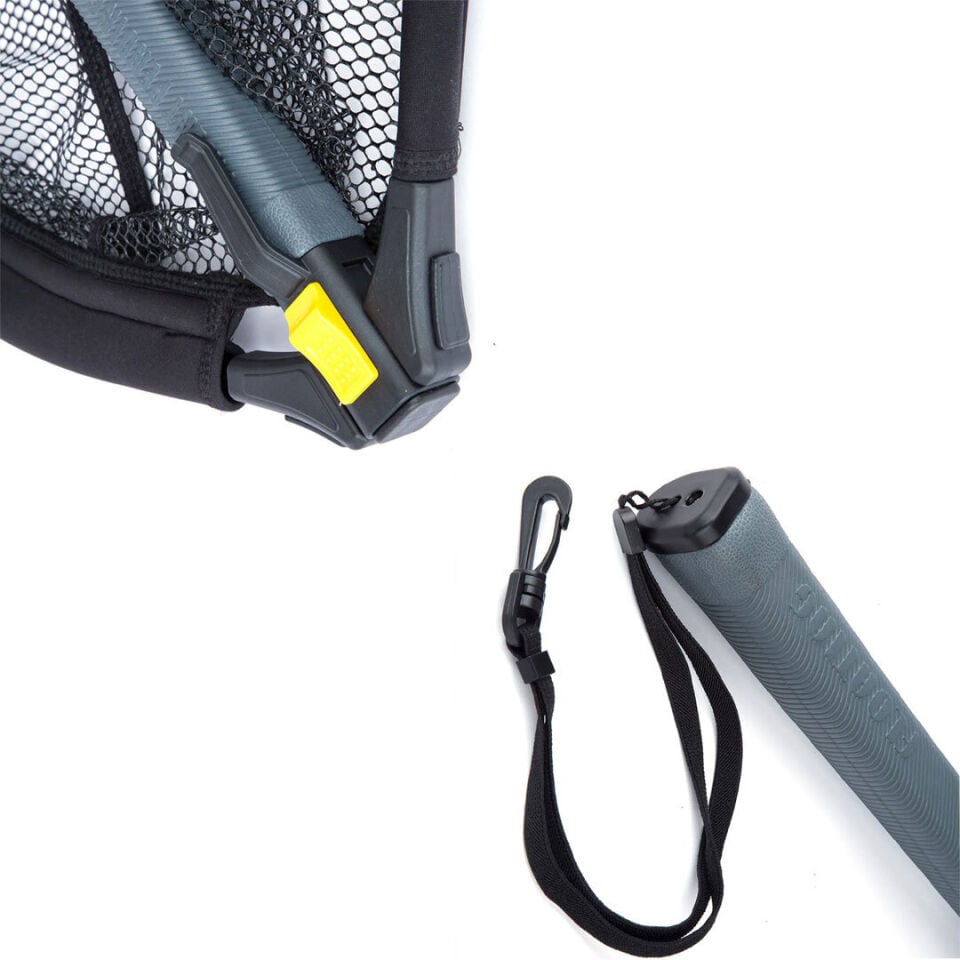 Shimano Yasei Single Hand Rubber Net Balıkçı Kepçesi
