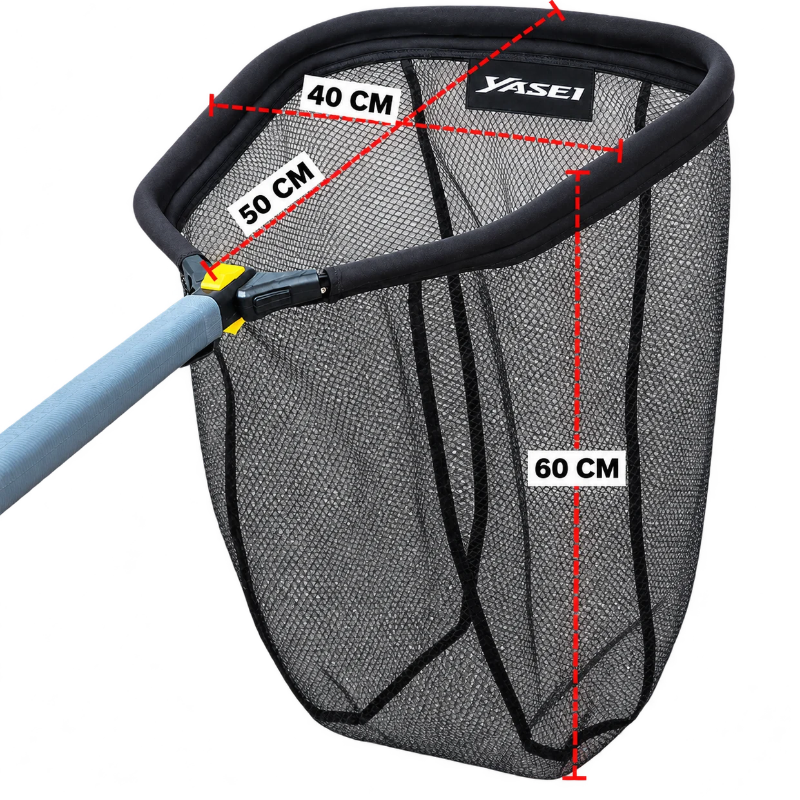 Shimano Yasei Single Hand Rubber Net Balıkçı Kepçesi