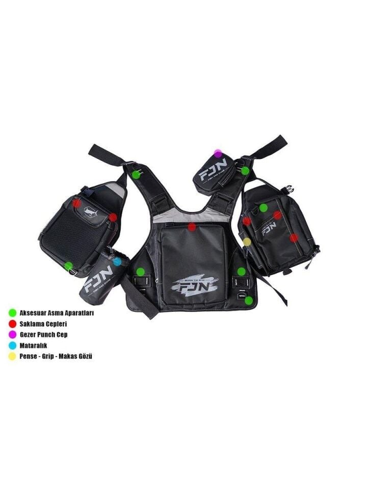 Fujin Shogun Vest Spin Yeleği