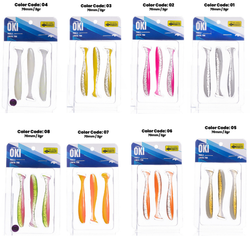 Caretta Oki Silikon Yem 7 cm 2 g