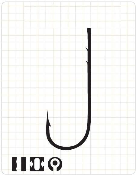 Fudo 6100 Worm SSB Nikel Uzun Tip Tırnaklı İğne