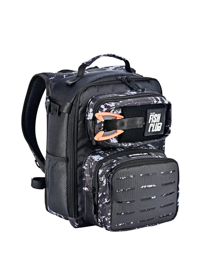 Fujin ProAji Back Pack Black Camo Balıkçı Sırt Çantası