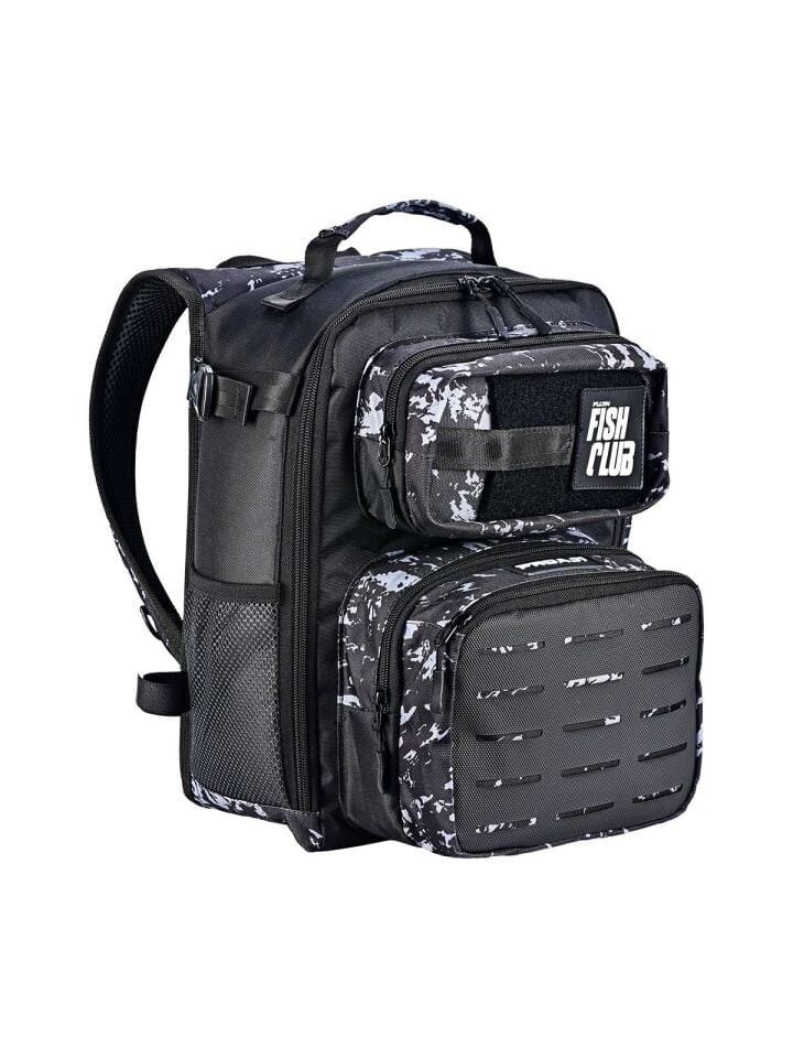 Fujin ProAji Back Pack Black Camo Balıkçı Sırt Çantası