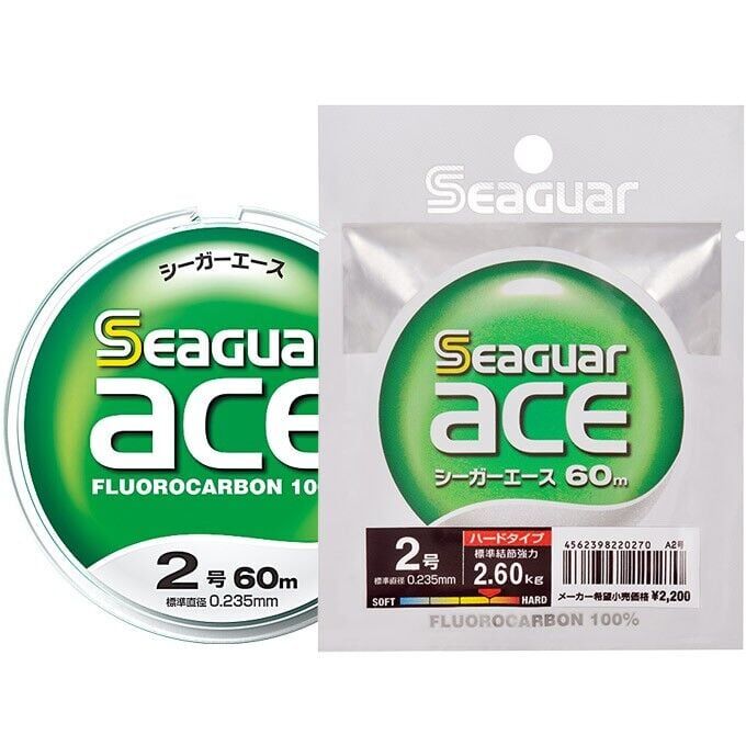 Seaguar Ace %100 Fluorocarbon Misina 60 Metre