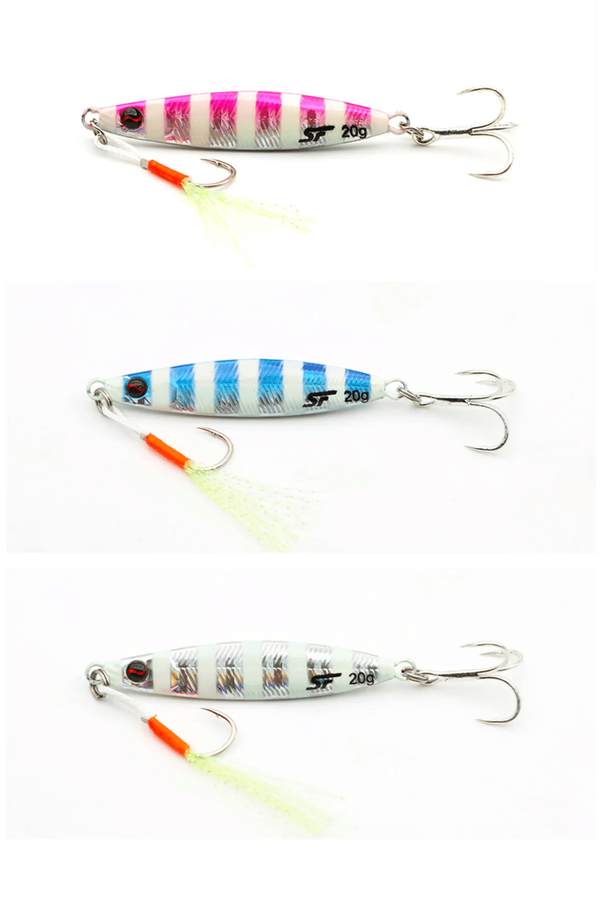 Shufa Psycho Sprat Jig 3 Adet ( Turkish Zebra Mix)