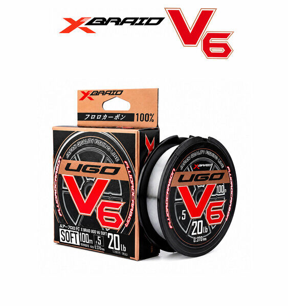 Ygk F-Ugo V6 Soft Fluorocarbon 100 Metre