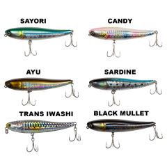 Ryuji Splash 8cm 8gr Su Üstü Maket Balık